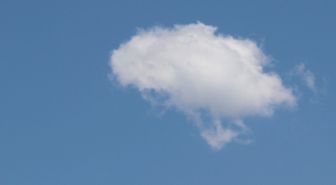 Cloud blimp in search of cloud baseball stadium